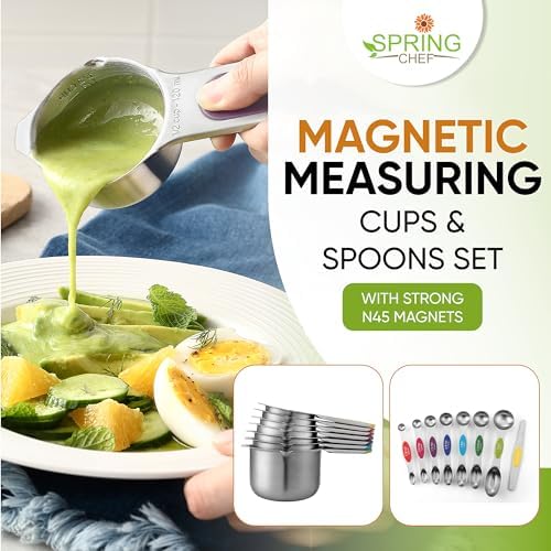 Spring Chef Premium Swivel Vegetable Peeler, Black & Magnetic