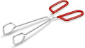 Hiash 11" Heavy Duty Stainless Steel Kitchen Scissor Tongs For Cooking