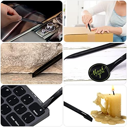 Honoson Cleaning Scraper Picks, 9 Pcs, Black