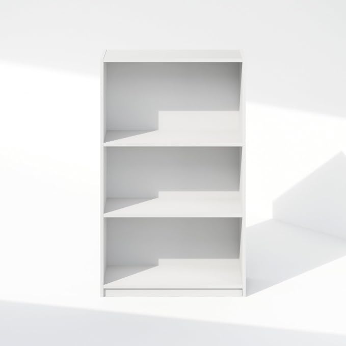 Furinno Reed Closet Organizers and Storage, 3-Tier Closet Organizer, Open Shelf - Image 5