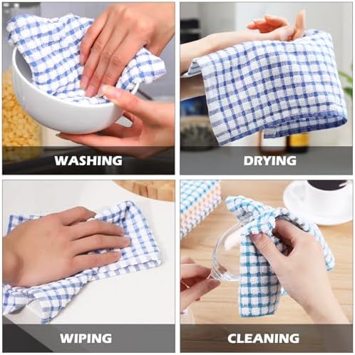 Oeleky Dish Cloths for Washing Dishes, Kitchen Dish Rags, Dish Towels