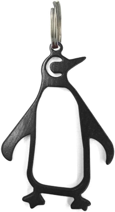 SWATOM Penguin Bottle Opener Keychain Beer Openers Tool Key Chain Ring by SWATOM