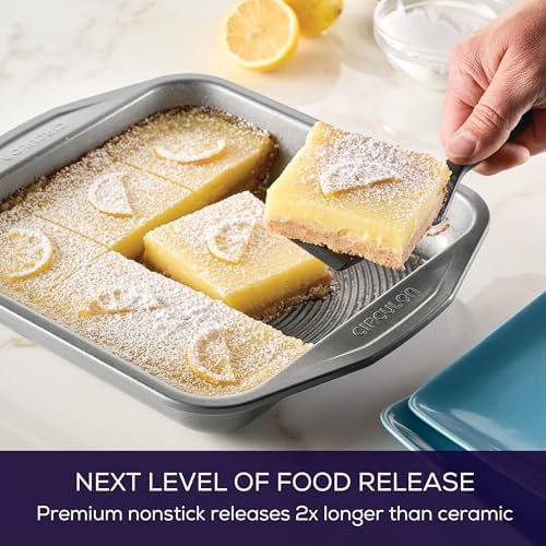 Circulon 51135 Total Nonstick Baking Pan / Nonstick Cake Pan, Square
