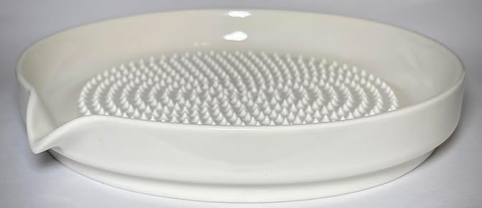BonCera, Premium Ceramic Garlic Grater Plate 3-Piece Set - Image 3