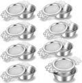 8 Pack Mesh Tea Filter Strainers, Stainless Metal Tea Infuser, Teas