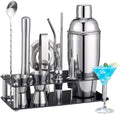 Wukuna Bartender Kit,15 Pcs Cocktail Shaker Bar Tool with Acrylic
