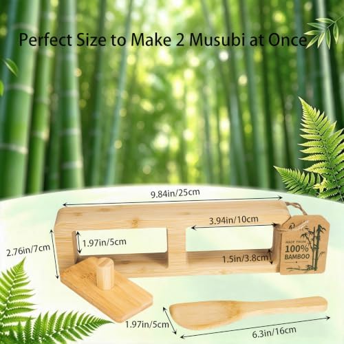 Bamboo Musubi Press Mold for Spam Musubi