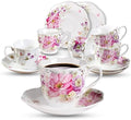 GuangYang 12 Pieces (Tiny Style) Espresso Cups and Saucers,2.5