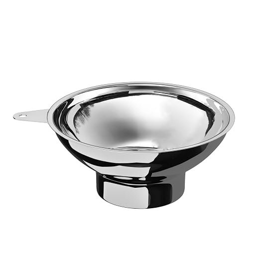 Serinar 5.7 Inch X 2.78 Inch Mouth Metal Canning Funnel by serinar