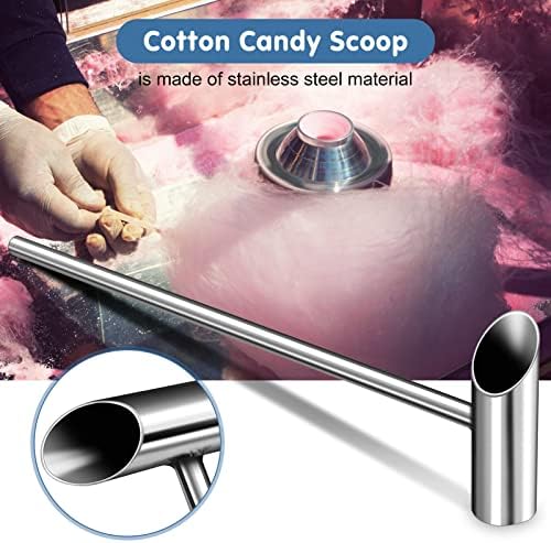 Cotton Candy Scoop, 29cm/11.6in Stainless Steel Cotton Candy Sugar
