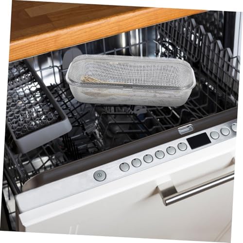 Stainless Steel Cutlery Rack Utensil Holder Protective Mesh for