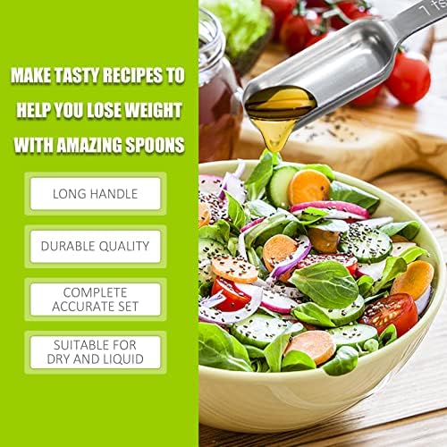 2PCS 1tbsp(15ml) Measuring Spoon, Stainless Steel Measure Teaspoon