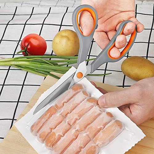 Asdirne Kitchen Scissors Set, Knife-Grade Stainless Steel, TPR