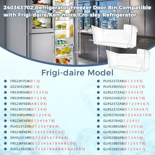 240363702 Refrigerator Door Bin Fit for Frigidaire Door Shelf