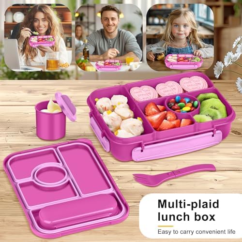 Amathley Bento Box Adult Lunch Box Kids,Lunch Containers for