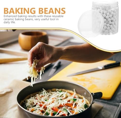 Ceramic Baking Beans for Pies and Tarts, Reusable Heat Resistant