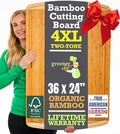 36 x 24 Inch Bamboo Cutting Board