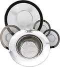 Stainless Steel Sink Strainer Set- 5 Pieces, Fits Most Kitchen
