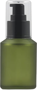 1PCS 60ML/2OZ Empty Refillable Green Frosted Glass Bottles by Unknown