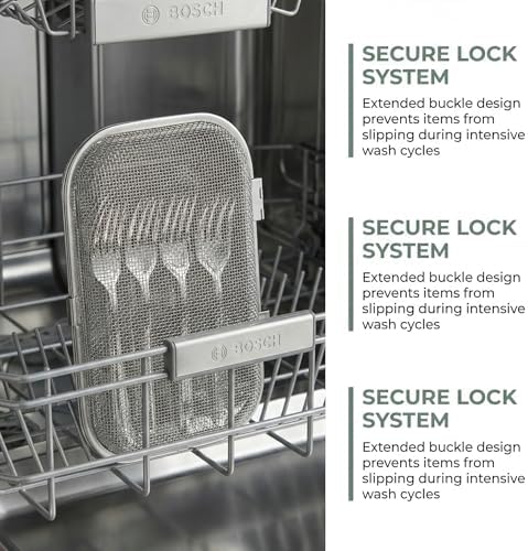 304 Stainless Steel 12-Mesh Dishwasher Basket for Small Baby Bottle