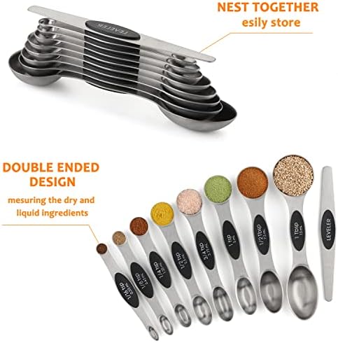Measuring Cups and Spoons Set Stainless Steel Measuring Cup Measuring