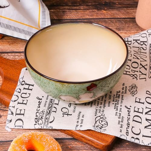Ceramic Bowls Sets For Kitchen, 28 Ounce Mixing Bowls Ramen Bowl Set