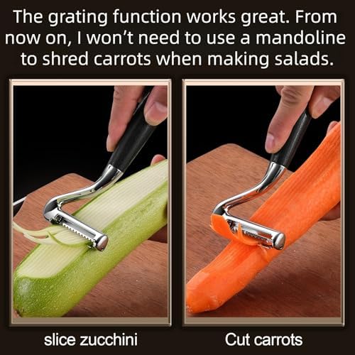 304 Stainless Steel Julienne Peeler.