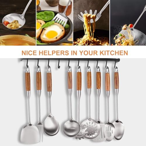 9-Piece Stainless Steel Cooking Utensils Set