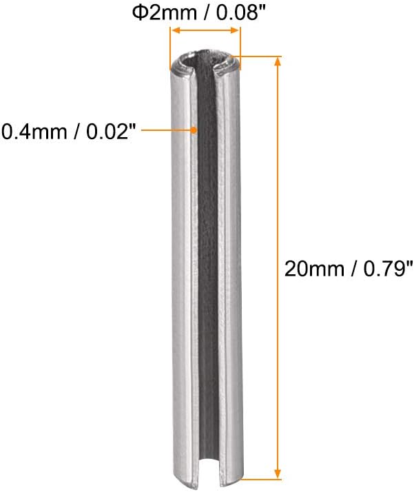 uxcell Slotted Spring Pin - Image 2