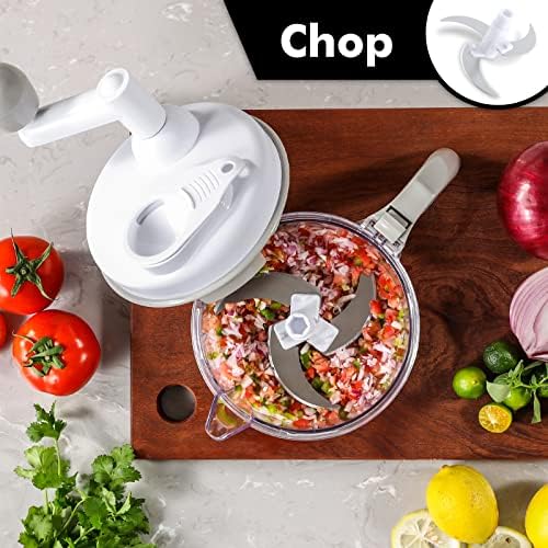 Manual Food Chopper and Quick Chopper Bundle