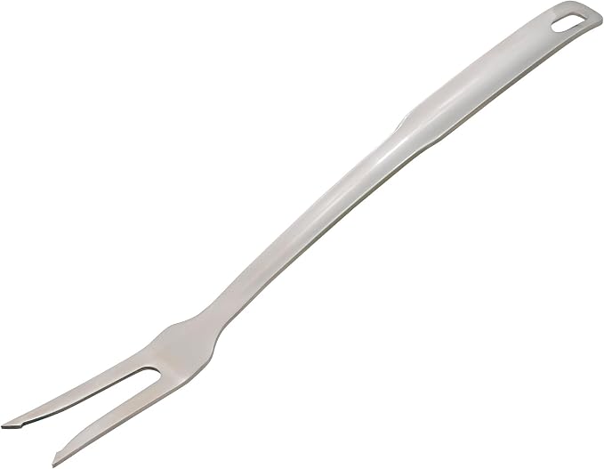 HIC Kitchen Serving Fork with Long Handle, 18/8 Stainless Steel by HIC