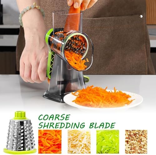 Dachenus Rotary Cheese Grater and Shredder