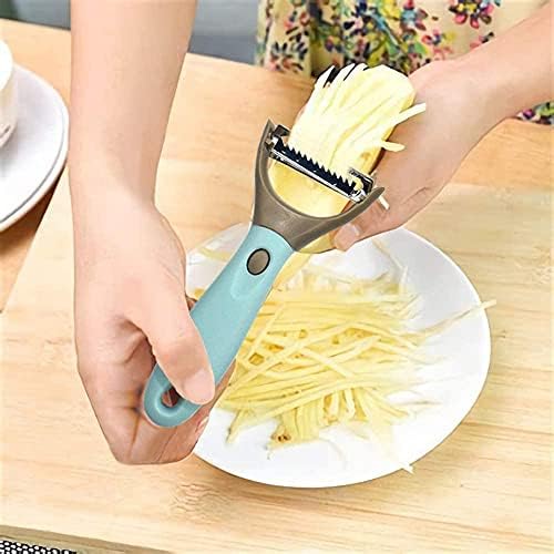 Peeler Set of 3, Julienne Y Shaped Vegetable Peeler, CookTaitai Y