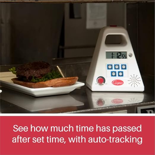 Cooper-Atkins FT24-0-3 Large Single Station Digital Kitchen Timer - Image 3