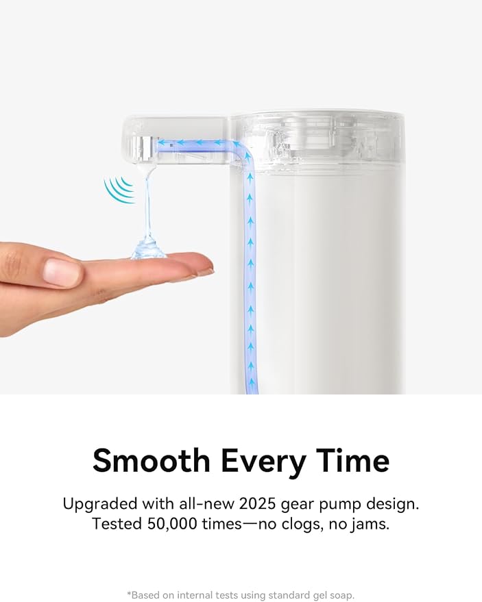 SUNLY Touchless Automatic Soap Dispenser – Clog-Free Pump, Fast Sensor - Image 3