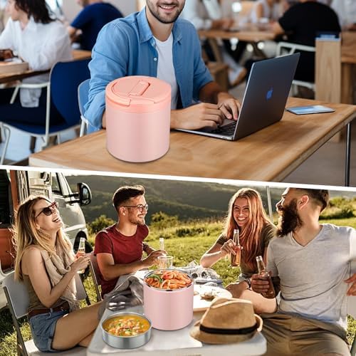 Thermo for Hot Food, Soup Thermo for Adults 40oz Lunch Containers Wide