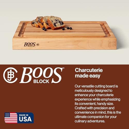 John Boos RA-Board Series Maple Barbecue Cutting Board