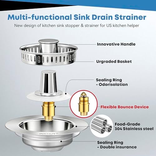 Kitchen Sink Drain Strainer