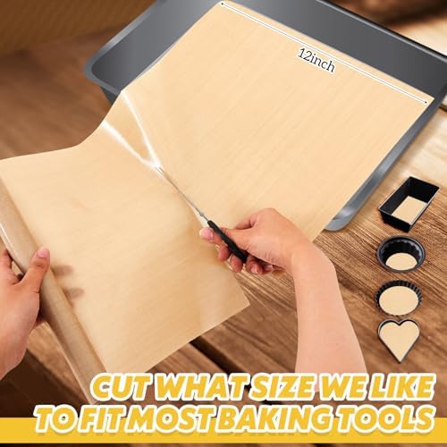 Thickened Silicone Baking Mat Roll, 72" x 12", Reusable