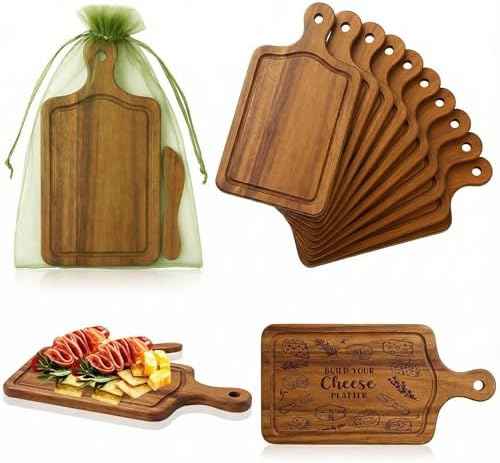 Nuenen 10 Pcs Small Charcuterie Boards Gift Bulk