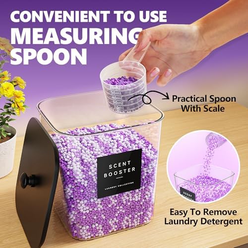 Moforoco 5 Pack Laundry Pods Containers