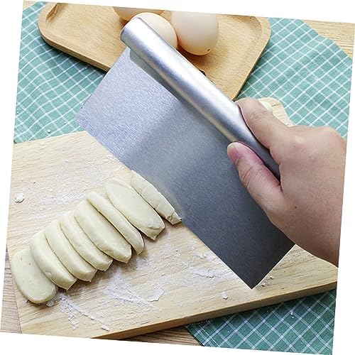 Stainless Steel Dough Cutter Tool, Easy-grip Handle for Baking