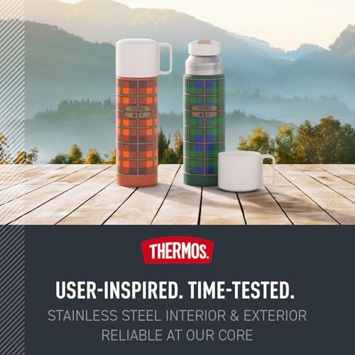 Thermos Vacuum Insulated 16 Ounce Compact Stainless Steel Beverage