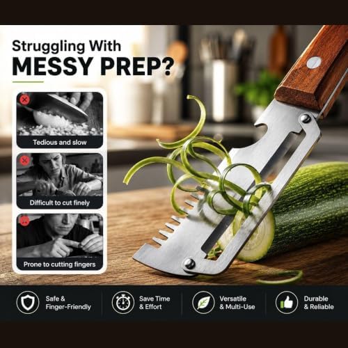 Multifunctional Vegetable Peeler 2 Pack – Stainless Steel Julienne