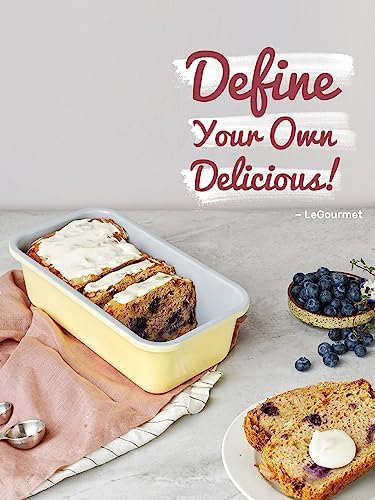 LeGourmet Nonstick Bread Loaf Pan 9 X 5 Inch, Ceramic Coating