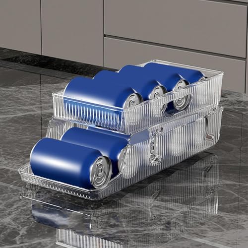 Stackable Refrigerator Soda Can Dispenser