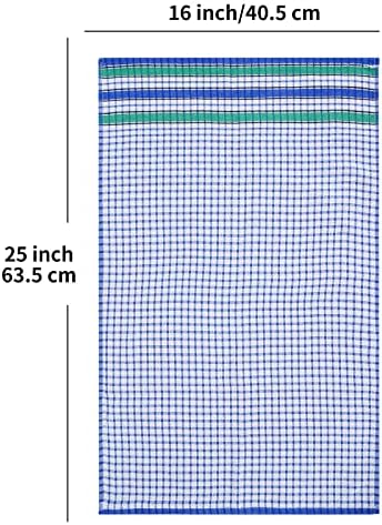 Large Kitchen Dish Towels, 16 Inch x 26 Inch Bulk Absorbent Cotton