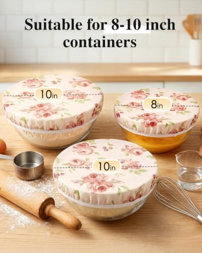 Anpro 3PCS Reusable Beeswax Bowl Covers