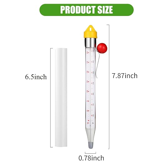 LABO Candy Thermometer, Analog Glass Thermometer - Image 2