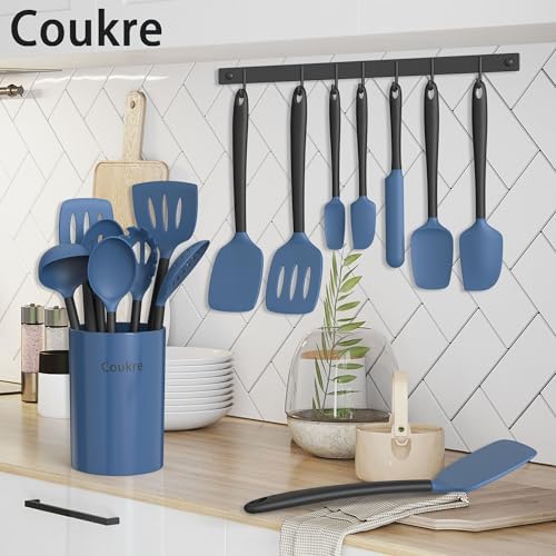 Coukre 14-Piece Silicone Kitchen Utensil Set